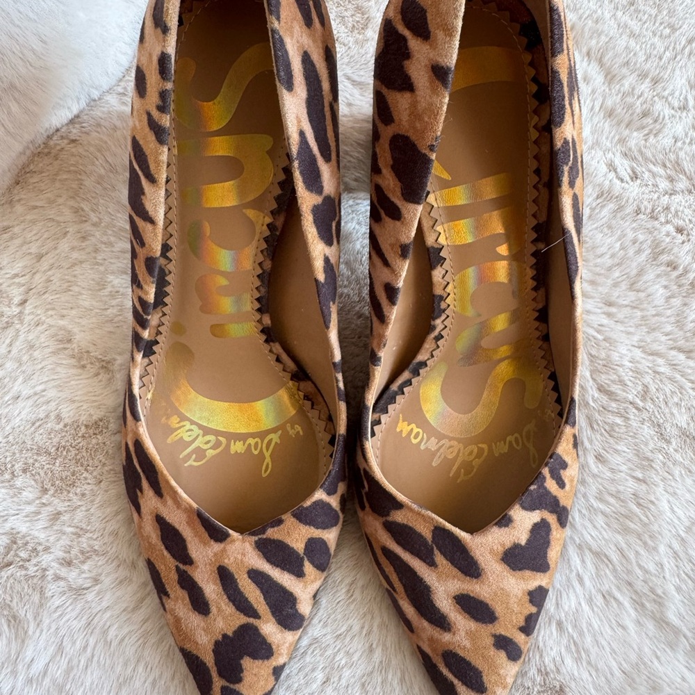 Circus by Sam Edelman Tan Leopard Heels